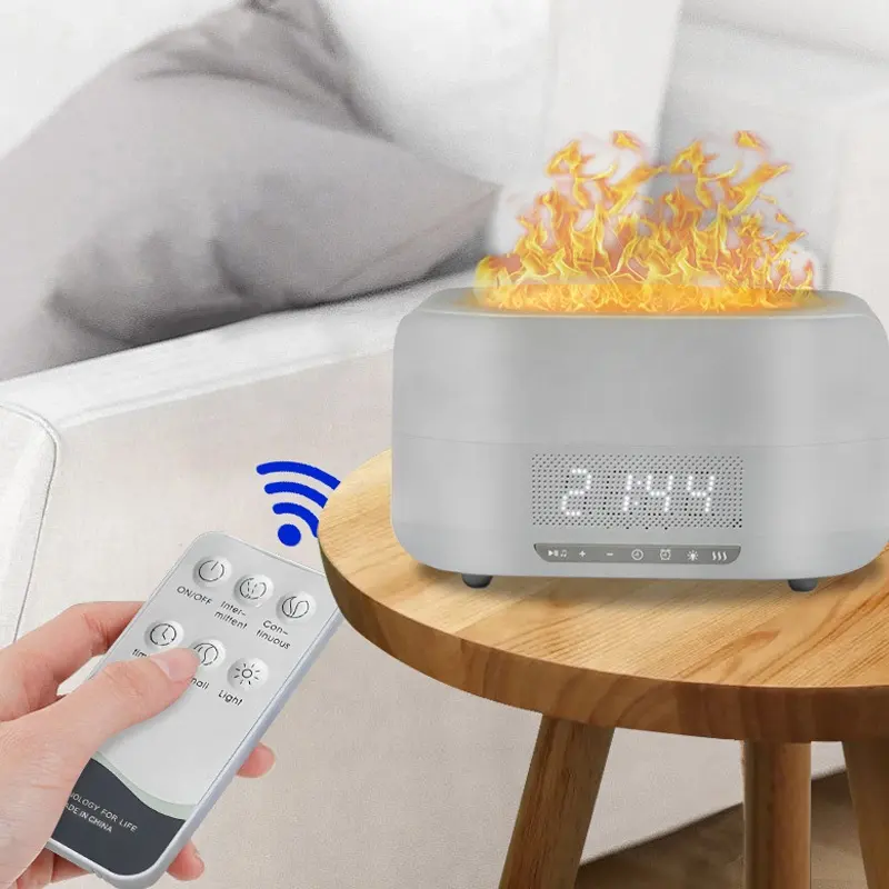 Humidificador con parlantes bluetooth